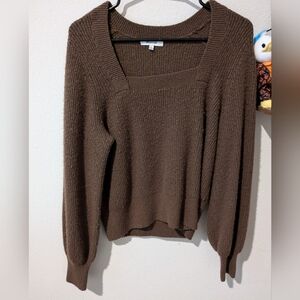 Madewell Square Neck Sweater